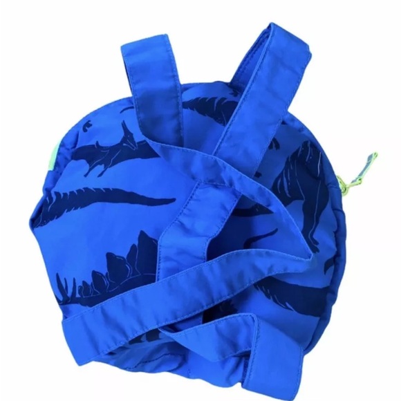 Mini Boden Blue Dinosaur Packable Rain Jacket 11-12years - Picture 7 of 7